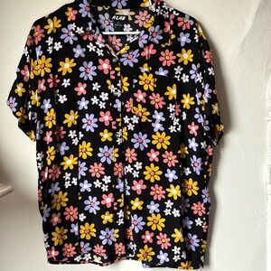 A LAB retro button down